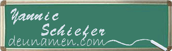 Yannic Schiefer Visitenkarte